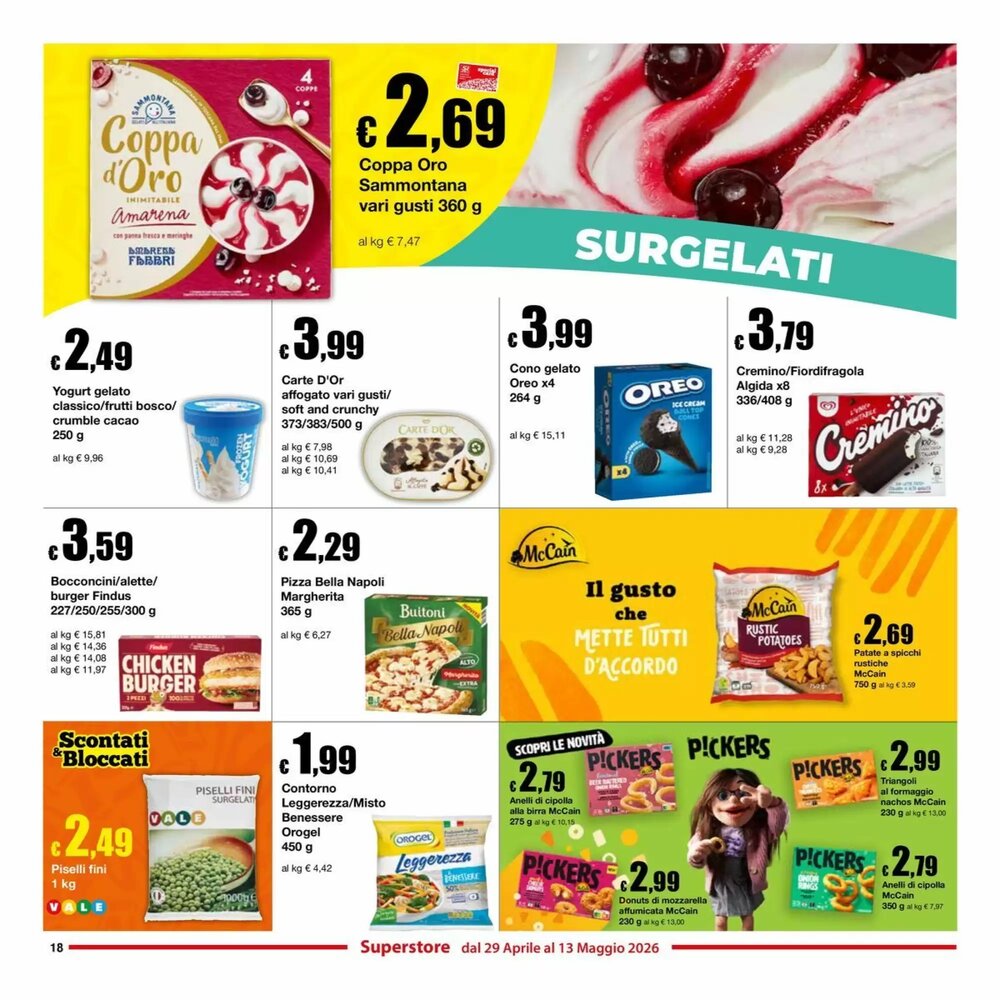 Volantino promozionale Sì con te  valide dal 29/04/2026 - Pagina 18.