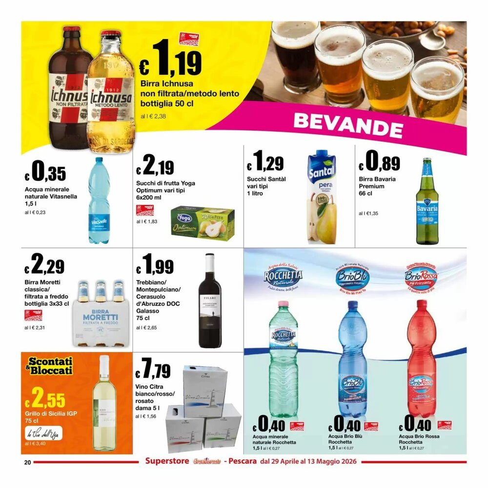 Volantino promozionale Sì con te  valide dal 29/04/2026 - Pagina 20.