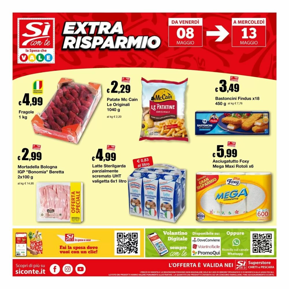 Volantino promozionale Sì con te  valide dal 29/04/2026 - Pagina 24.