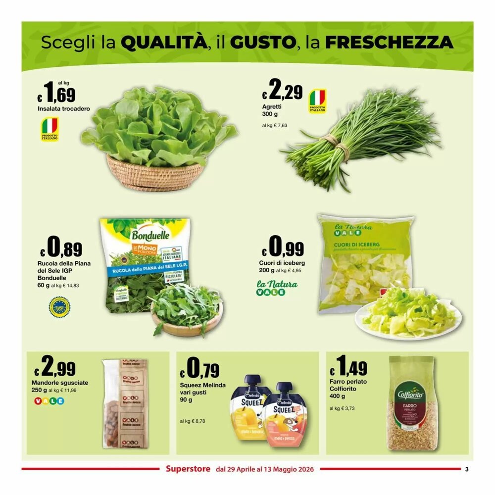 Volantino promozionale Sì con te  valide dal 29/04/2026 - Pagina 3.