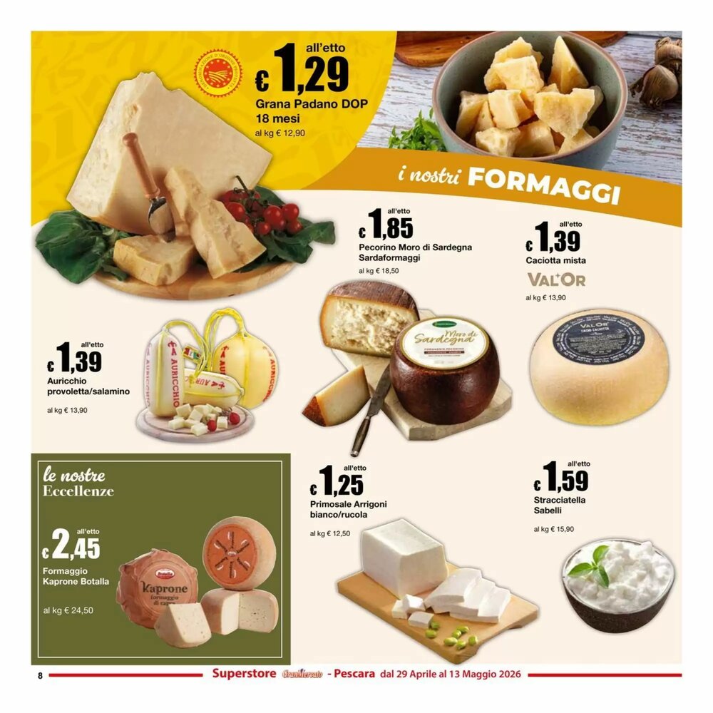 Volantino promozionale Sì con te  valide dal 29/04/2026 - Pagina 8.