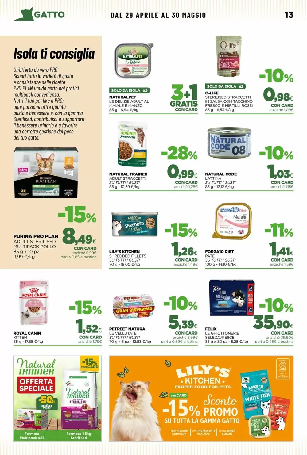 Volantino promozionale L´Isola dei Tesori  valide dal 29/04/2026 - Pagina 13.