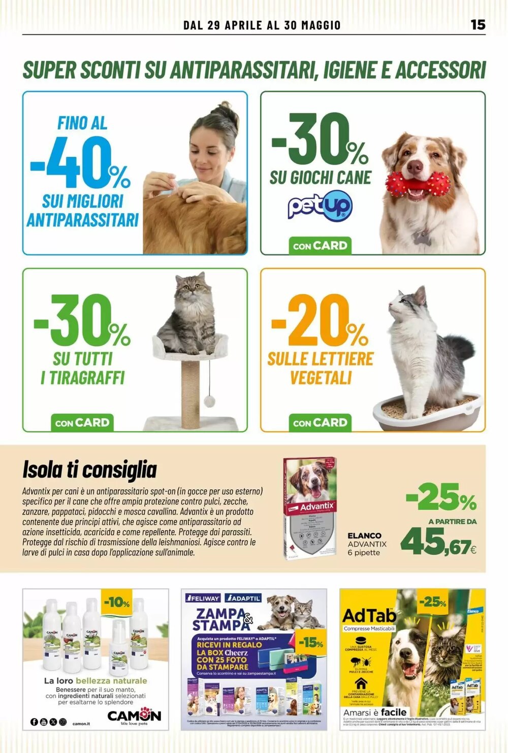 Volantino promozionale L´Isola dei Tesori  valide dal 29/04/2026 - Pagina 15.