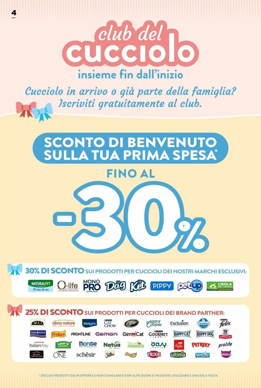 Volantino promozionale L´Isola dei Tesori  valide dal 29/04/2026 - Pagina 4.