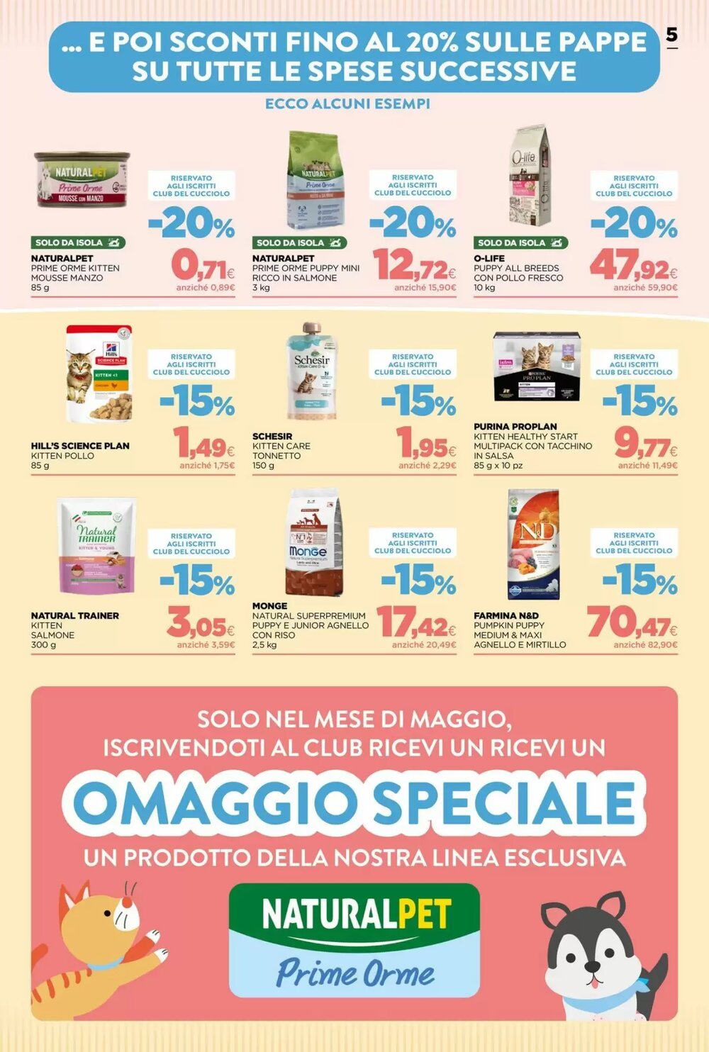 Volantino promozionale L´Isola dei Tesori  valide dal 29/04/2026 - Pagina 5.