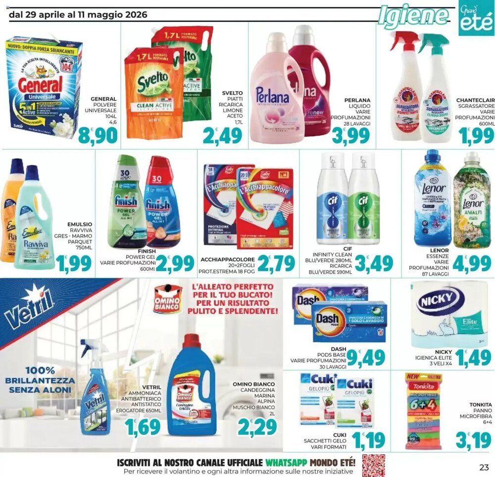 Volantino promozionale Eté  valide dal 29/04/2026 - Pagina 23.