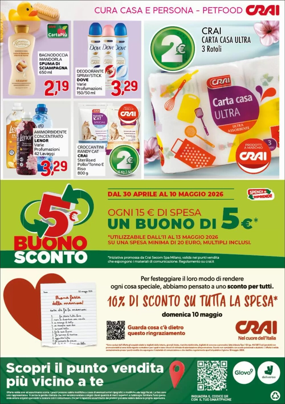 Volantino promozionale Crai  valide dal 30/04/2026 - Pagina 4.