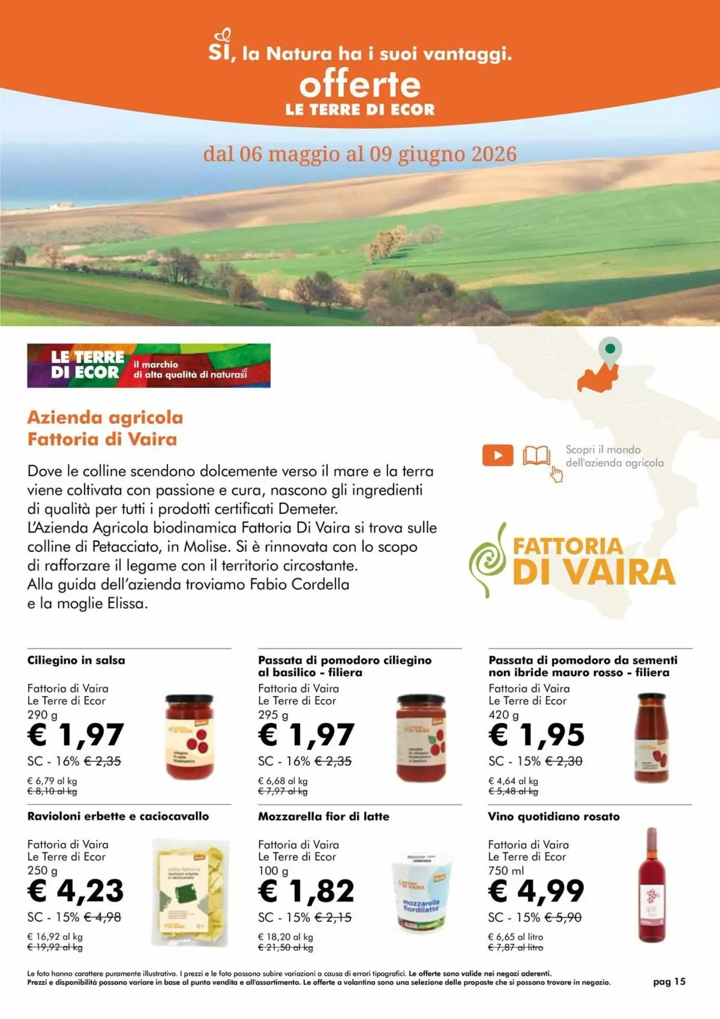 Volantino promozionale NaturaSì  valide dal 01/05/2026 - Pagina 15.