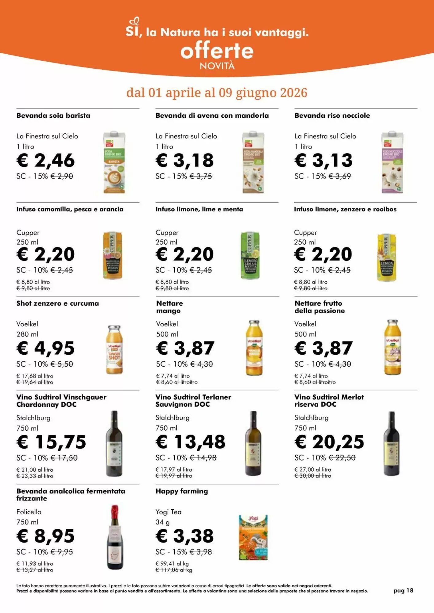 Volantino promozionale NaturaSì  valide dal 01/05/2026 - Pagina 18.