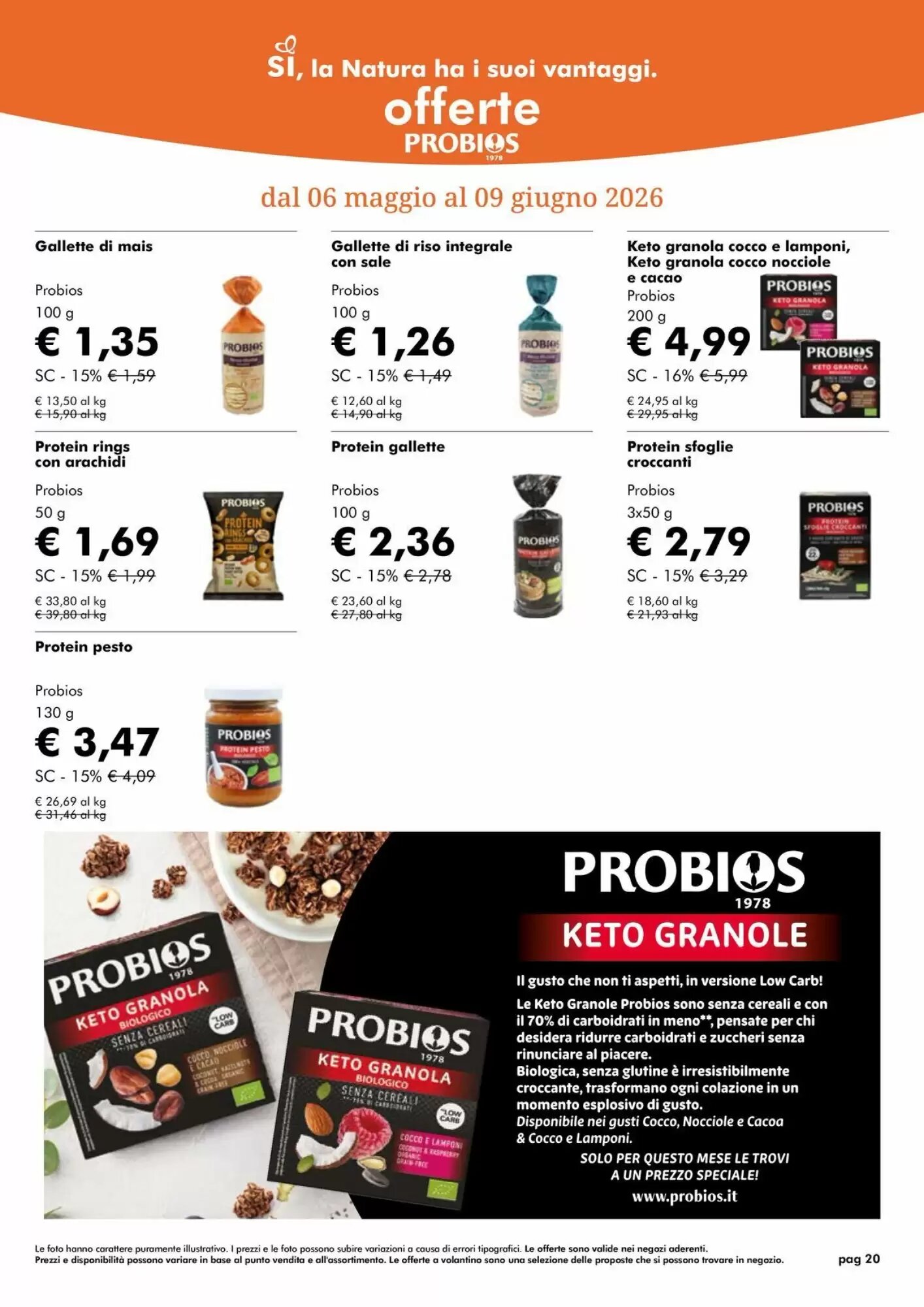 Volantino promozionale NaturaSì  valide dal 01/05/2026 - Pagina 20.