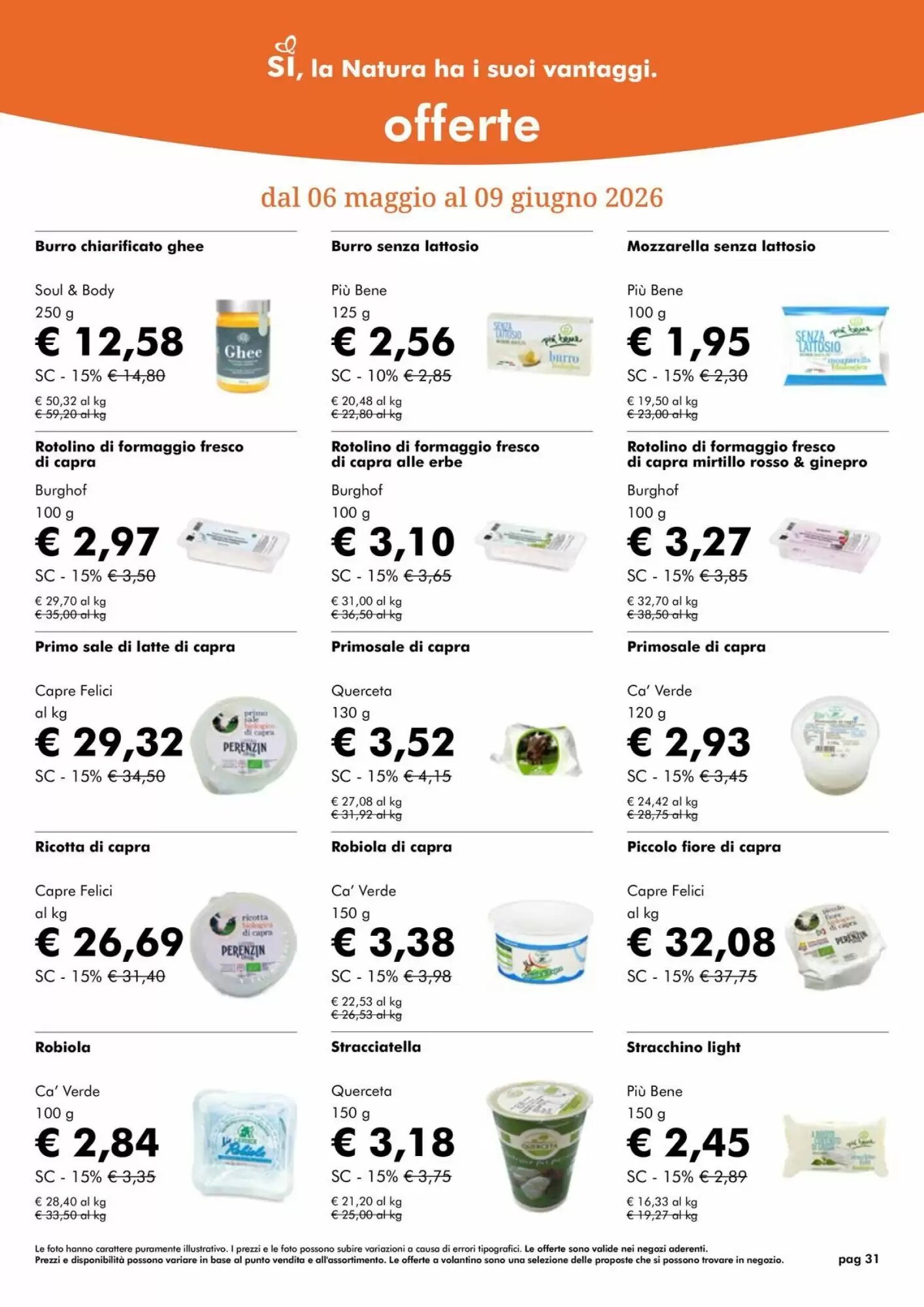 Volantino promozionale NaturaSì  valide dal 01/05/2026 - Pagina 31.