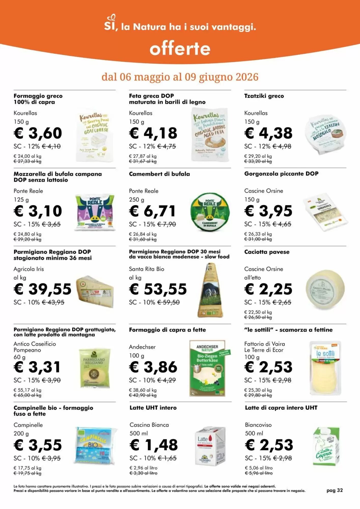 Volantino promozionale NaturaSì  valide dal 01/05/2026 - Pagina 32.