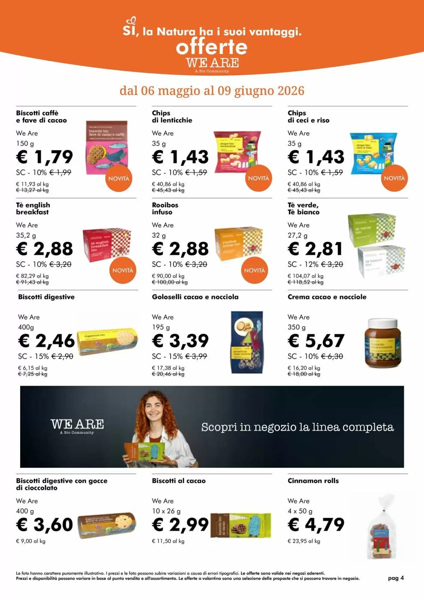 Volantino promozionale NaturaSì  valide dal 01/05/2026 - Pagina 4.