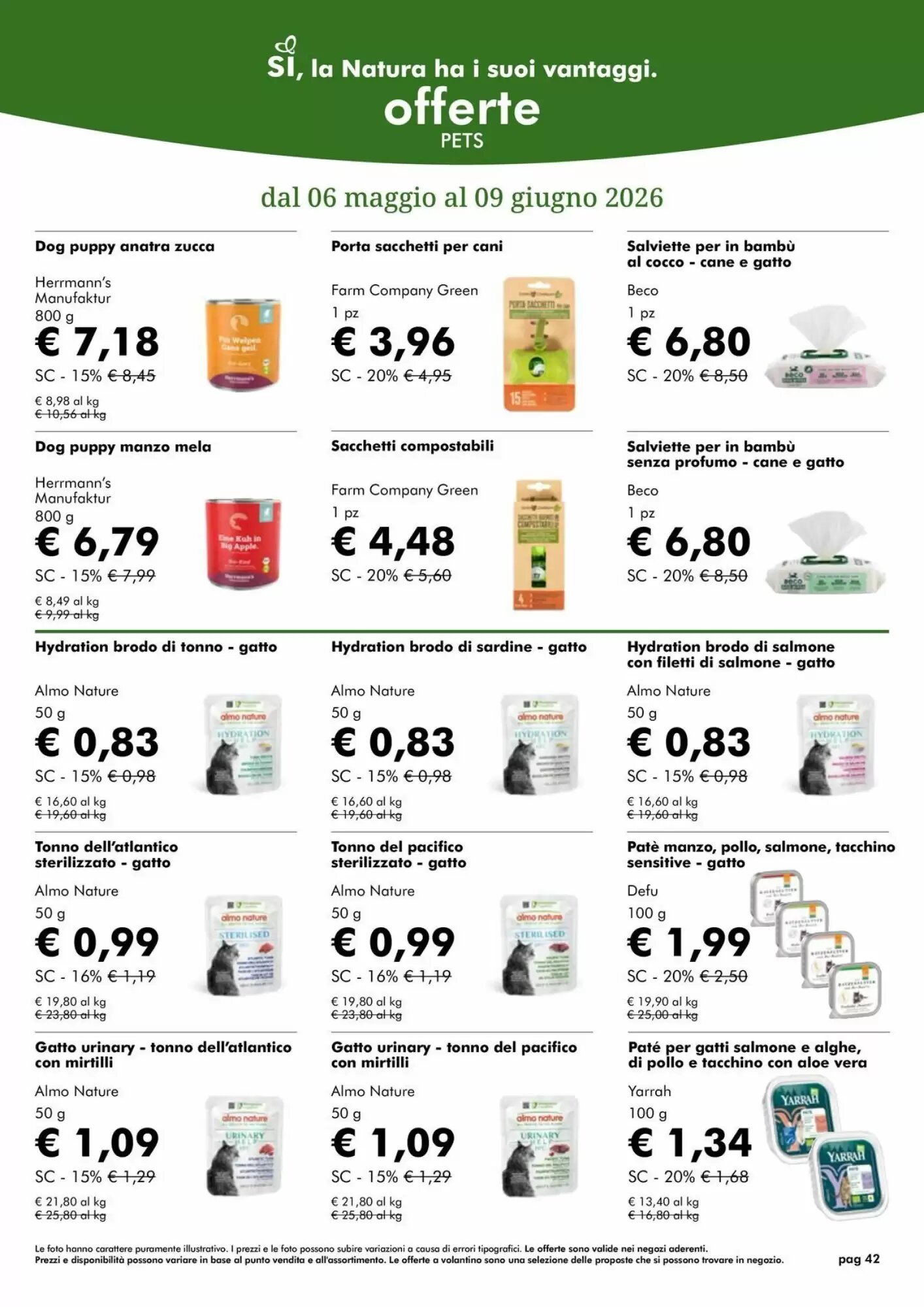 Volantino promozionale NaturaSì  valide dal 01/05/2026 - Pagina 42.