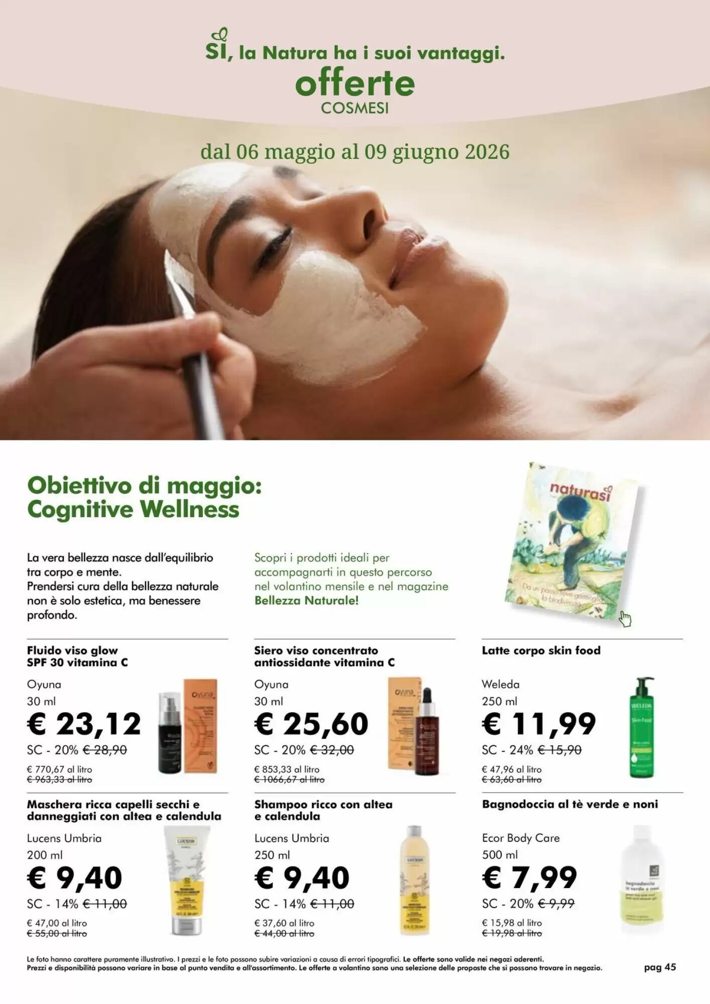 Volantino promozionale NaturaSì  valide dal 01/05/2026 - Pagina 45.