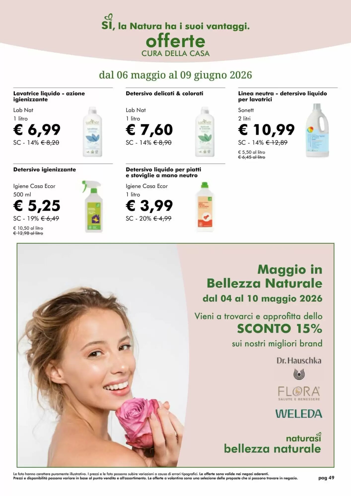Volantino promozionale NaturaSì  valide dal 01/05/2026 - Pagina 49.