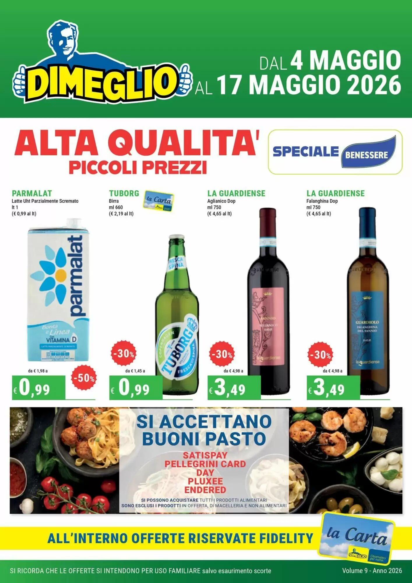 Volantino promozionale DiMeglio  valide dal 04/05/2026 - Pagina 1.