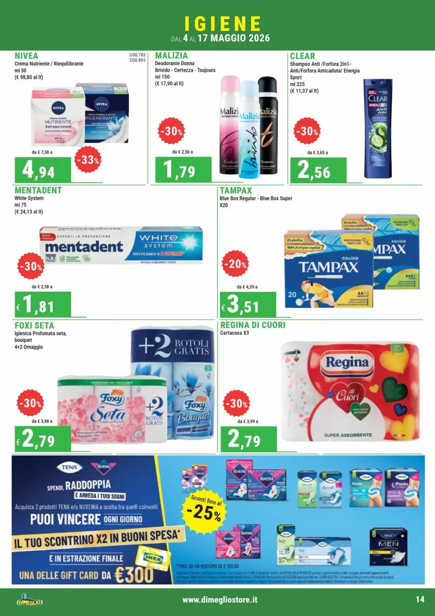 Volantino promozionale DiMeglio  valide dal 04/05/2026 - Pagina 14.