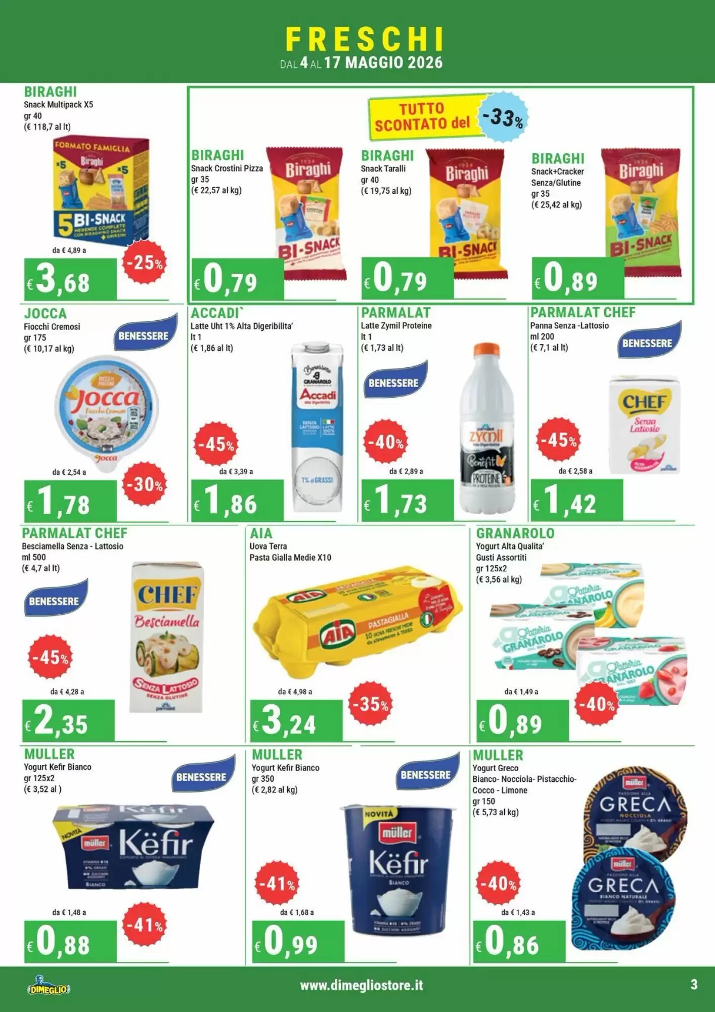 Volantino promozionale DiMeglio  valide dal 04/05/2026 - Pagina 3.