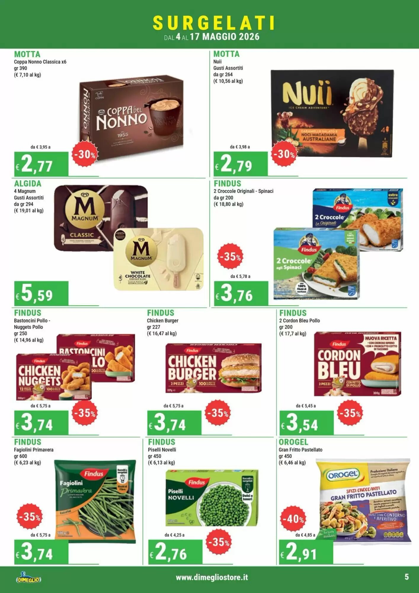 Volantino promozionale DiMeglio  valide dal 04/05/2026 - Pagina 5.