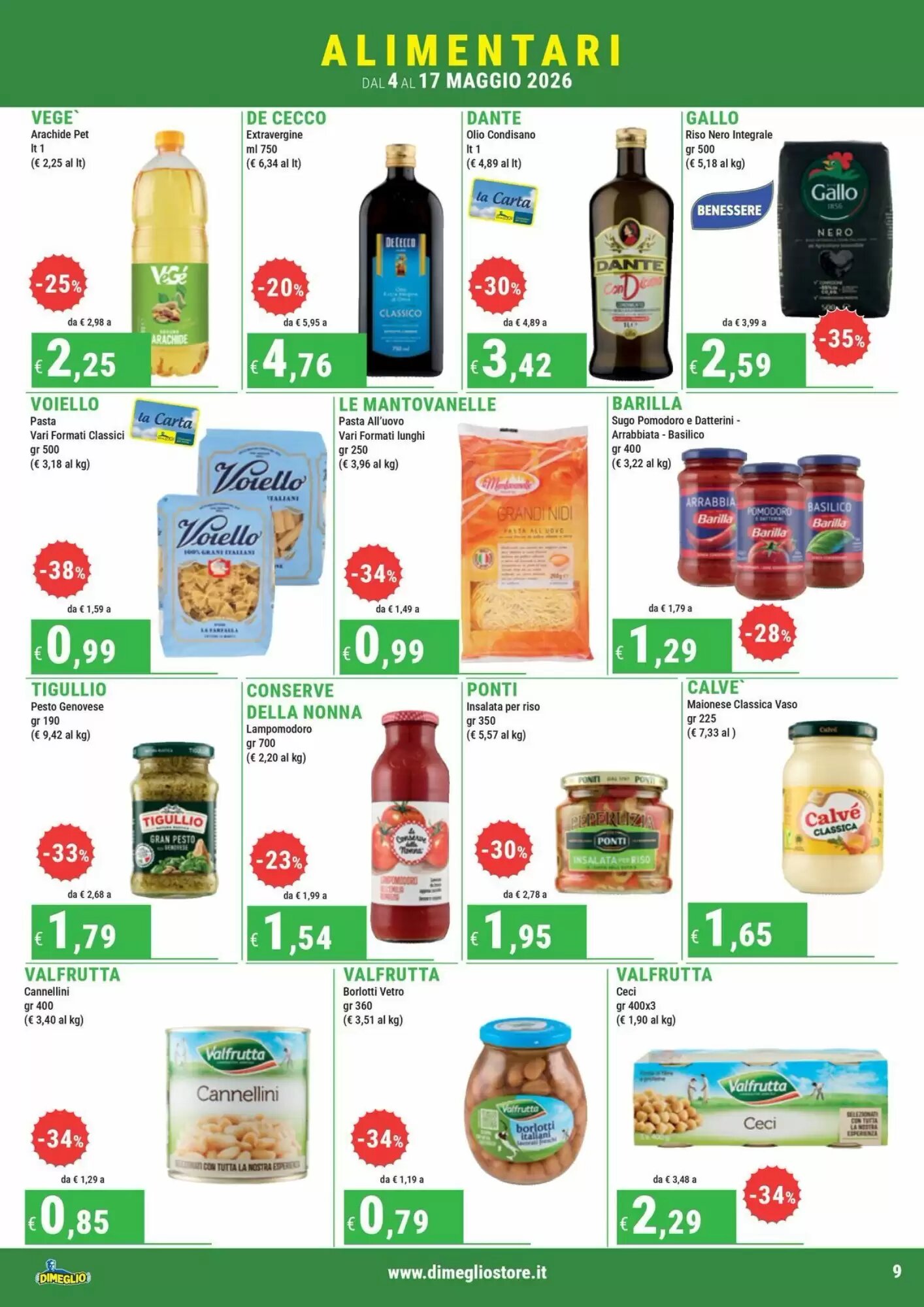 Volantino promozionale DiMeglio  valide dal 04/05/2026 - Pagina 9.