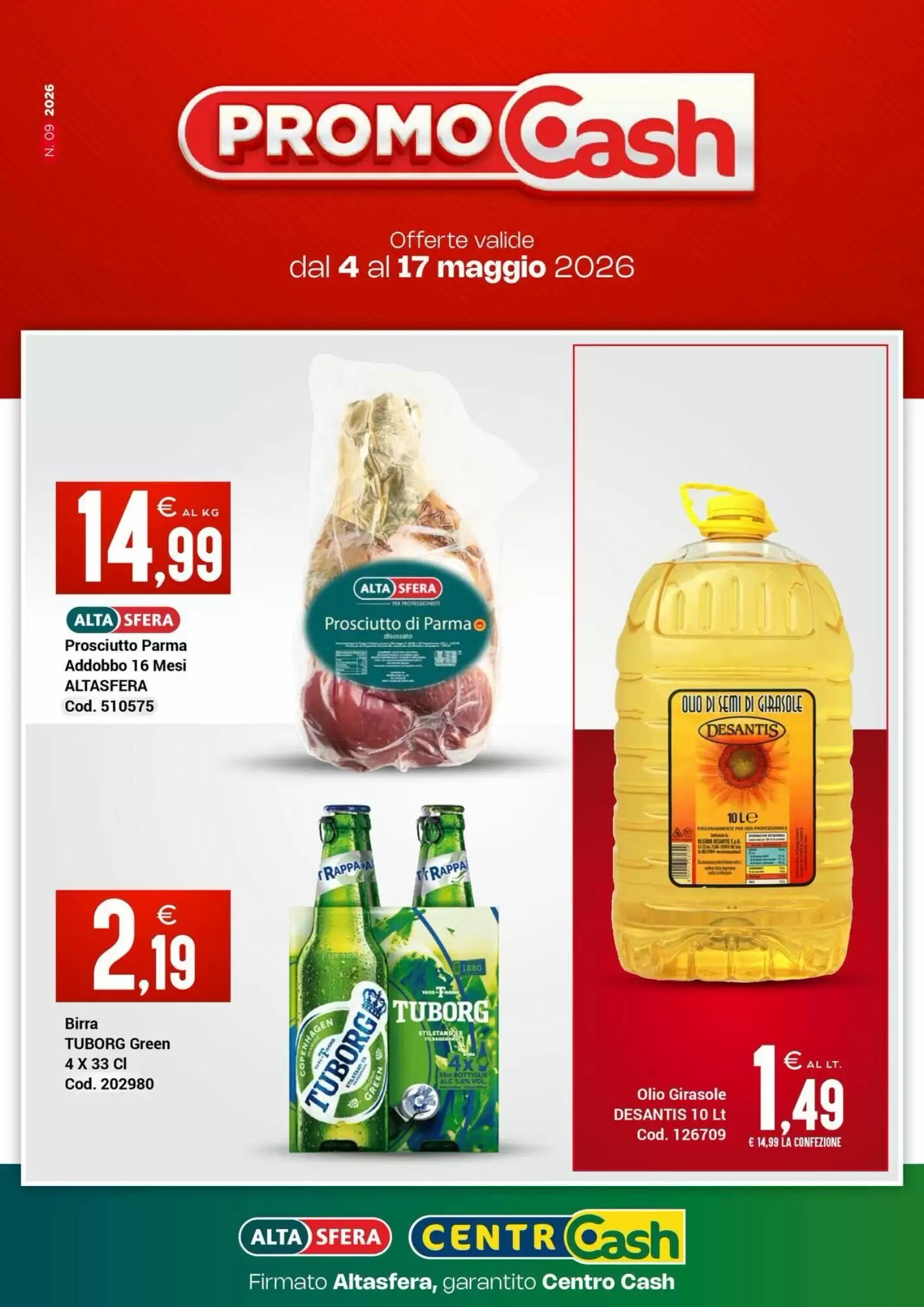 Volantino promozionale Centro Cash  valide dal 04/05/2026 - Pagina 1.