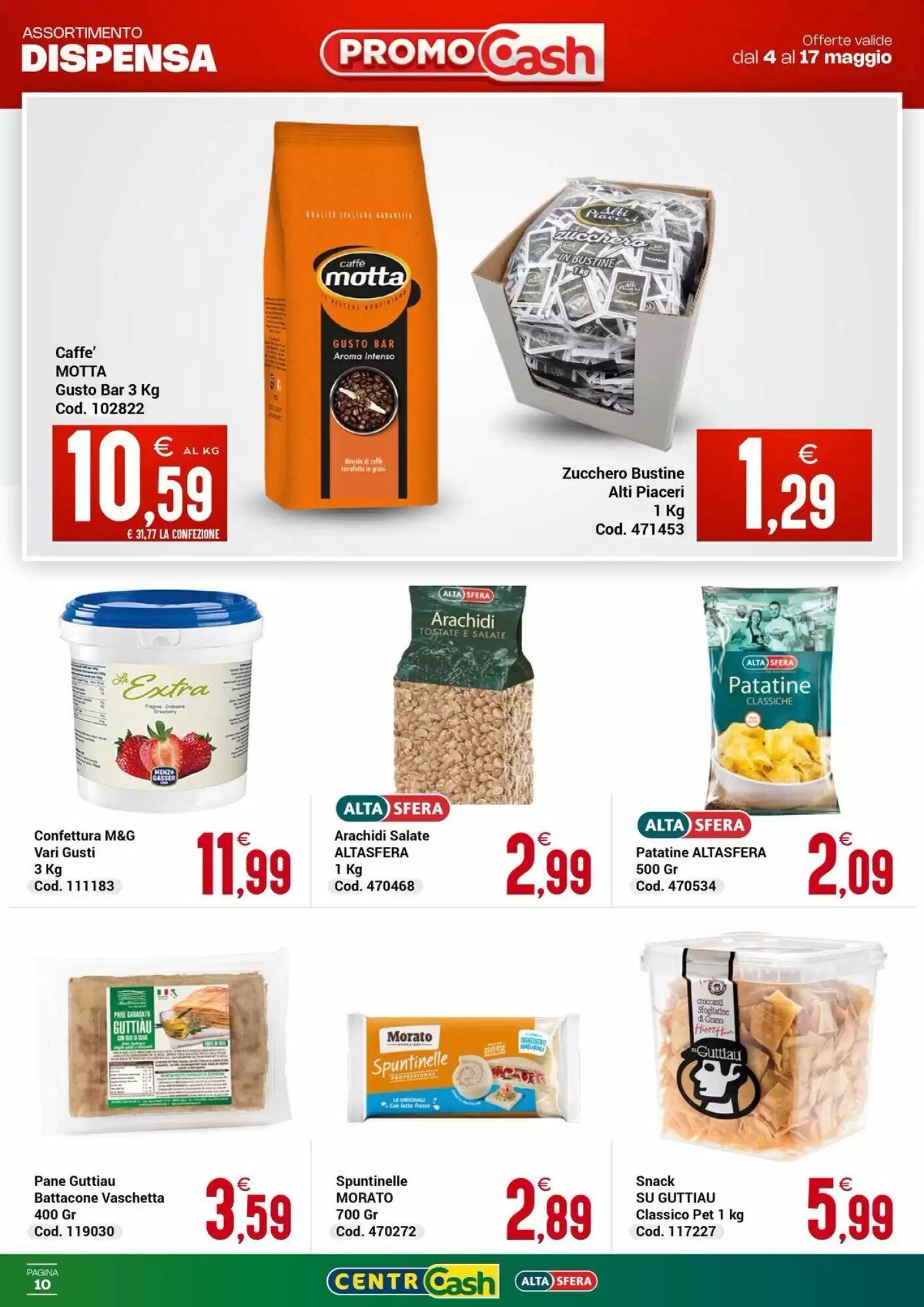 Volantino promozionale Centro Cash  valide dal 04/05/2026 - Pagina 10.