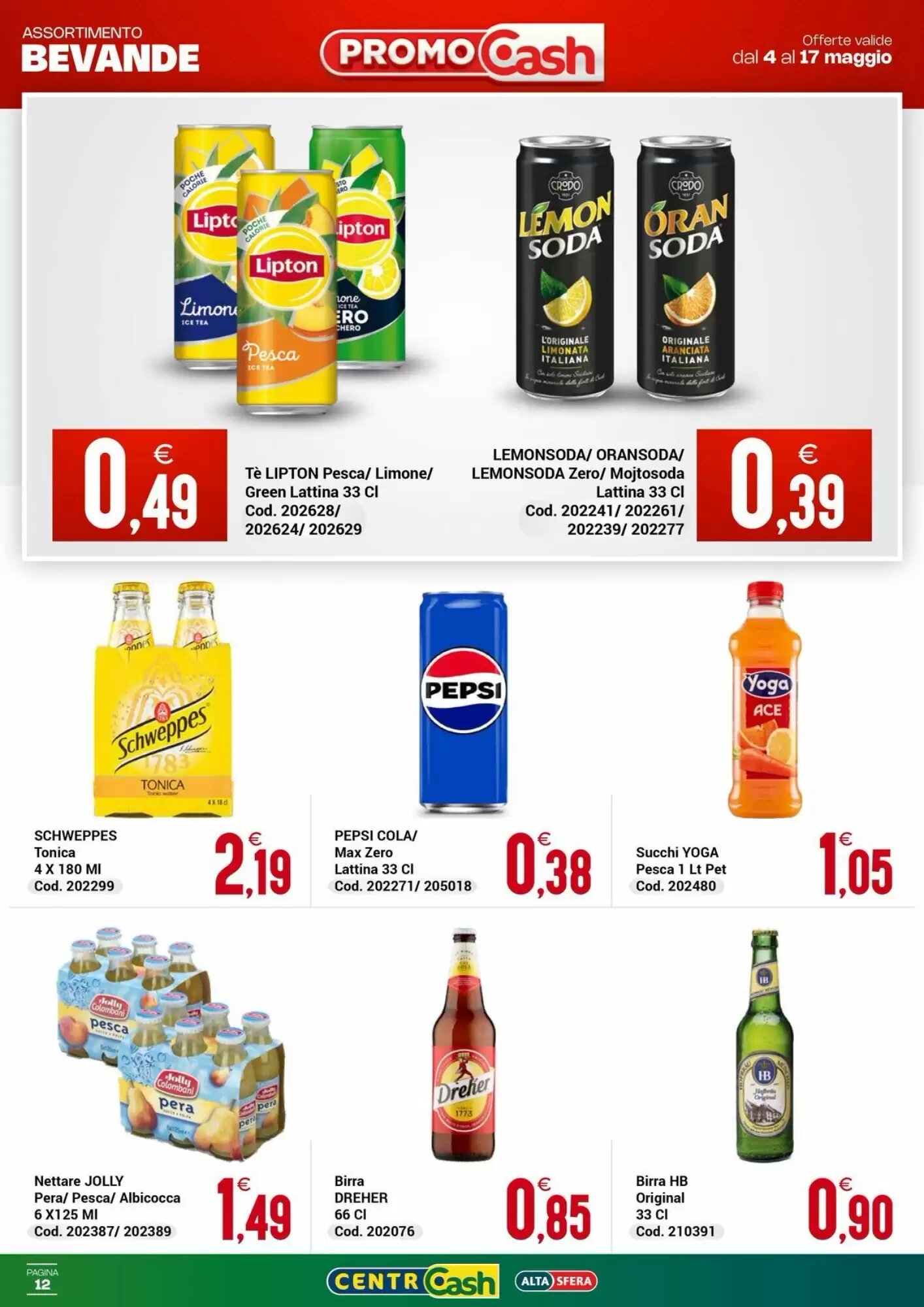 Volantino promozionale Centro Cash  valide dal 04/05/2026 - Pagina 12.