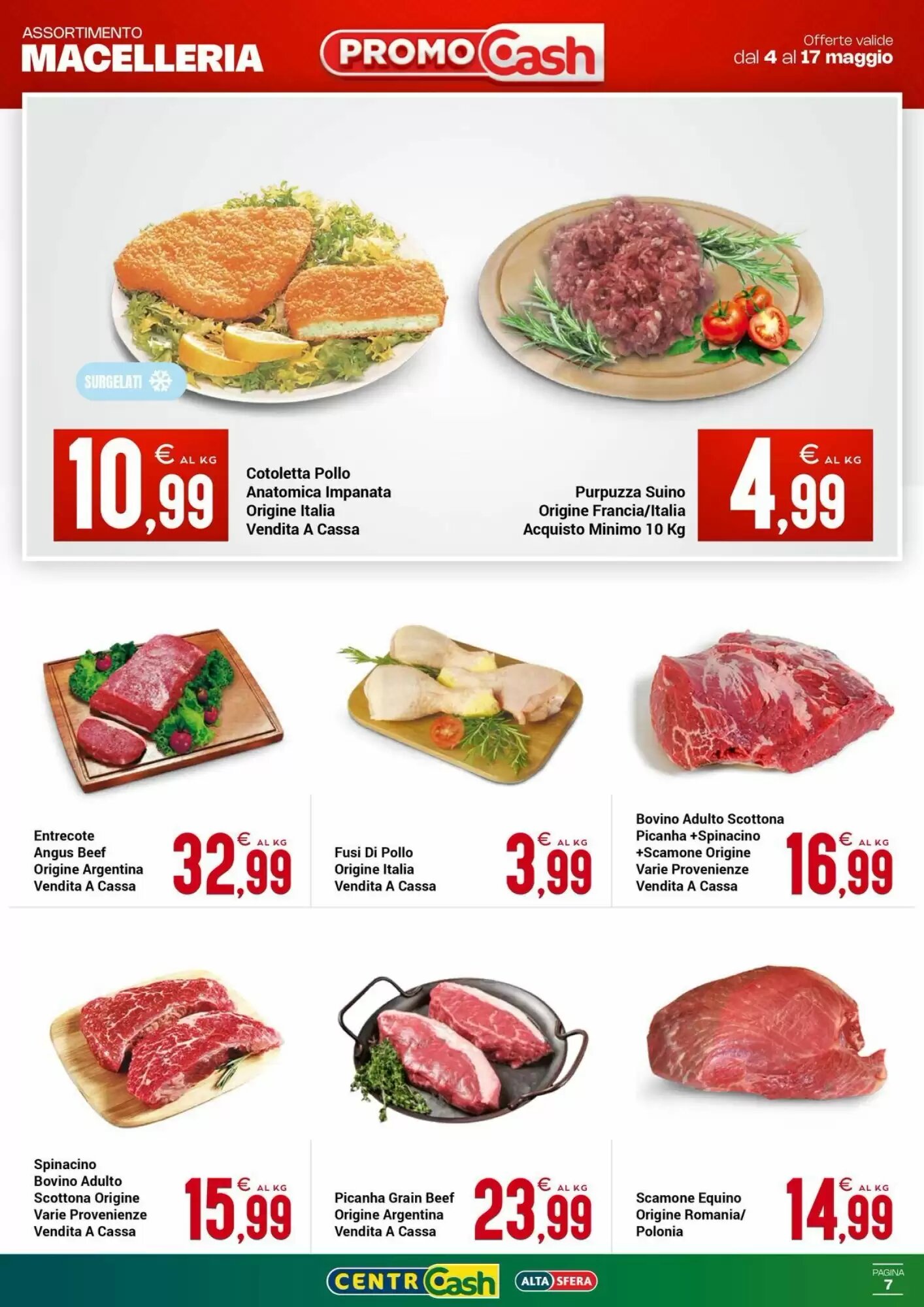 Volantino promozionale Centro Cash  valide dal 04/05/2026 - Pagina 7.