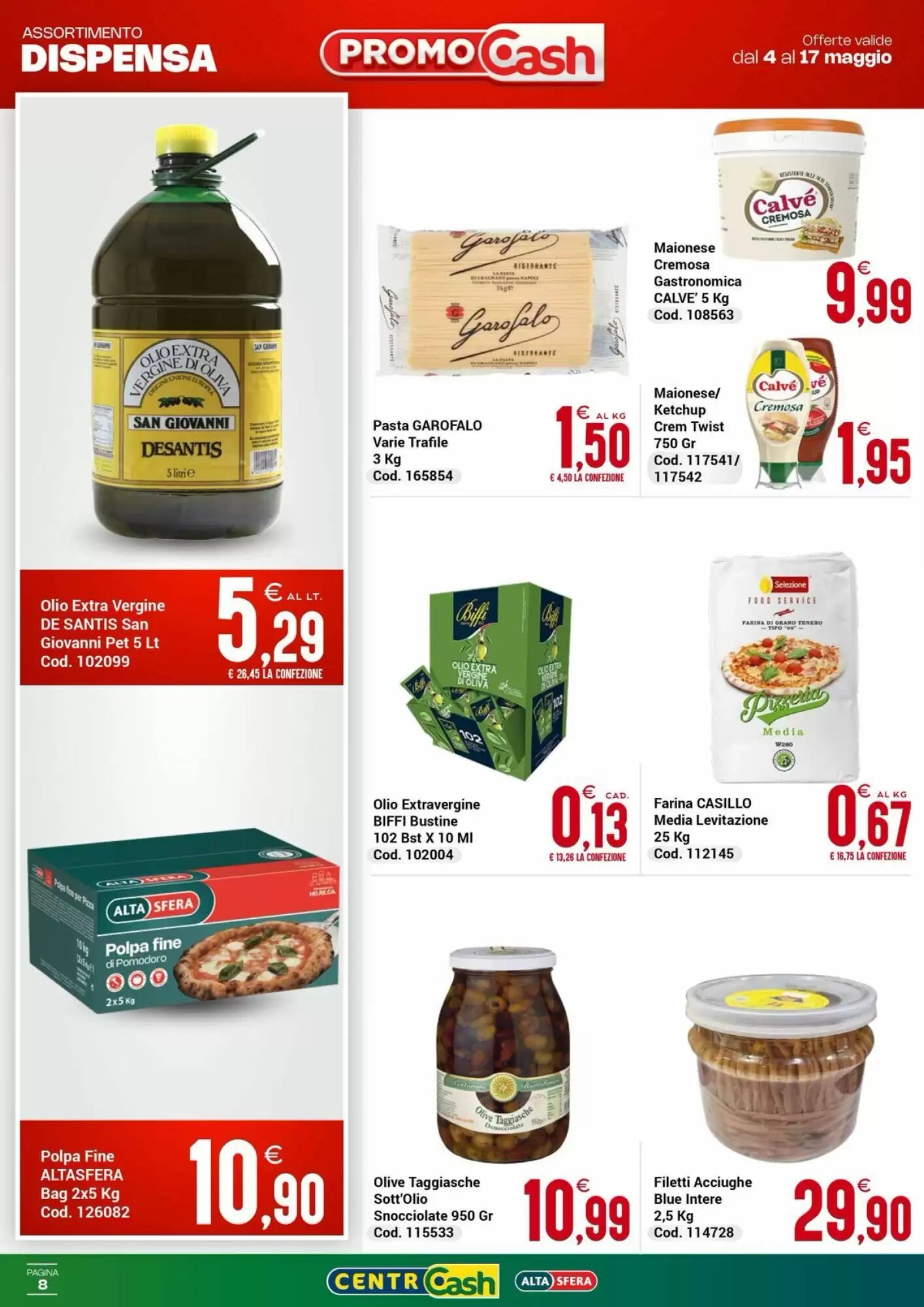 Volantino promozionale Centro Cash  valide dal 04/05/2026 - Pagina 8.