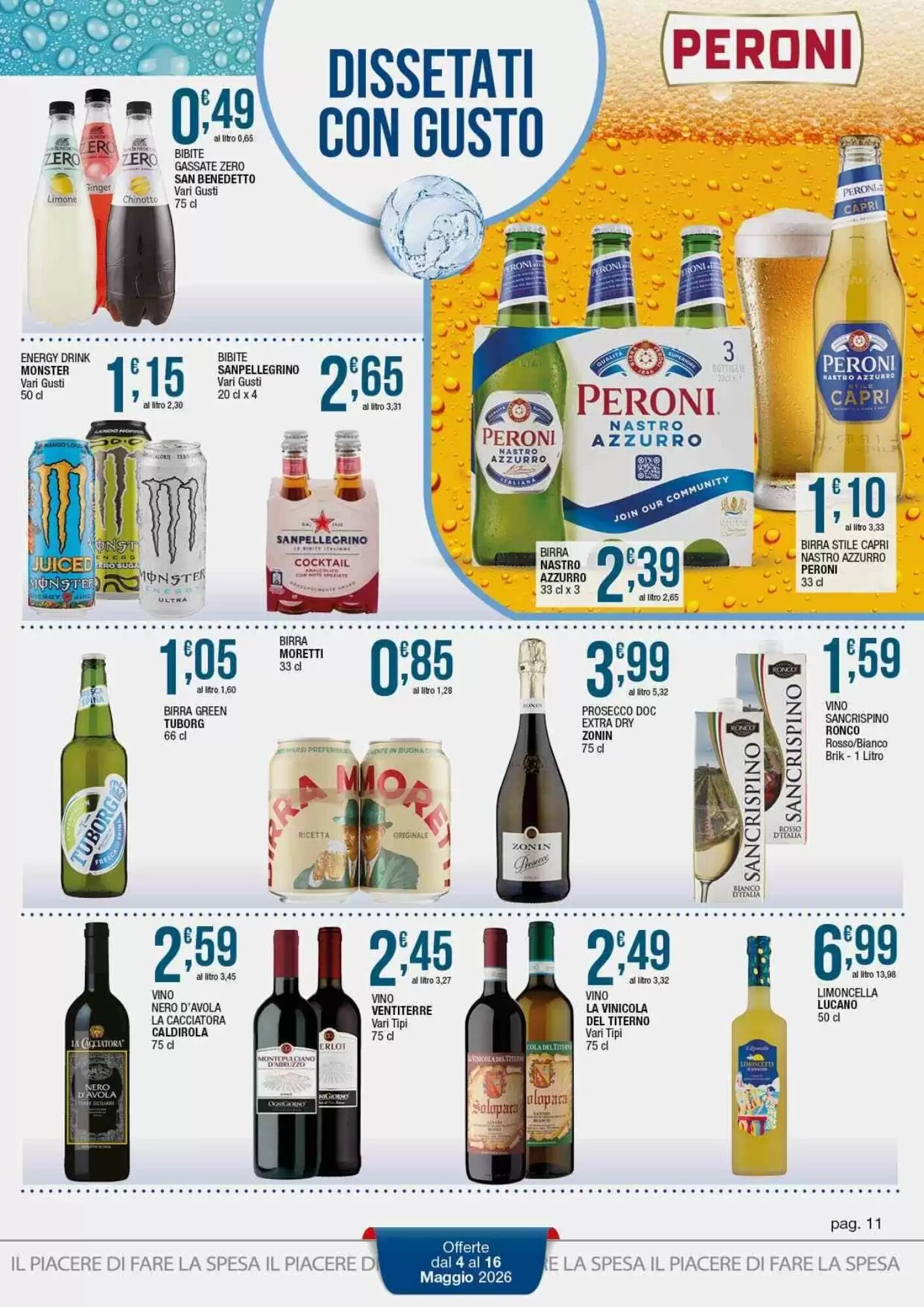 Volantino promozionale Sidis  valide dal 04/05/2026 - Pagina 11.