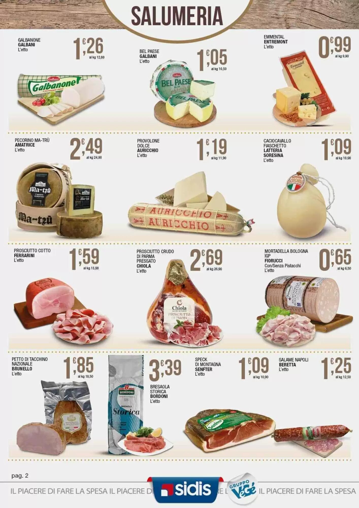Volantino promozionale Sidis  valide dal 04/05/2026 - Pagina 2.
