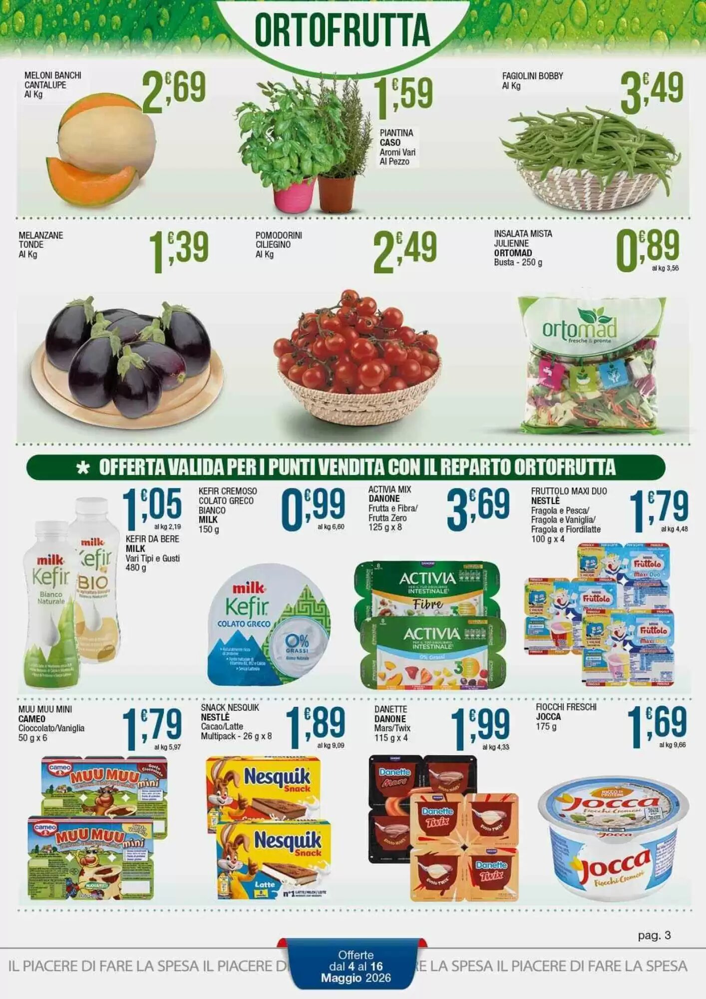 Volantino promozionale Sidis  valide dal 04/05/2026 - Pagina 3.