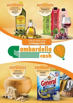 Volantino promozionale Gambardella Cash  valide dal 04/05/2026