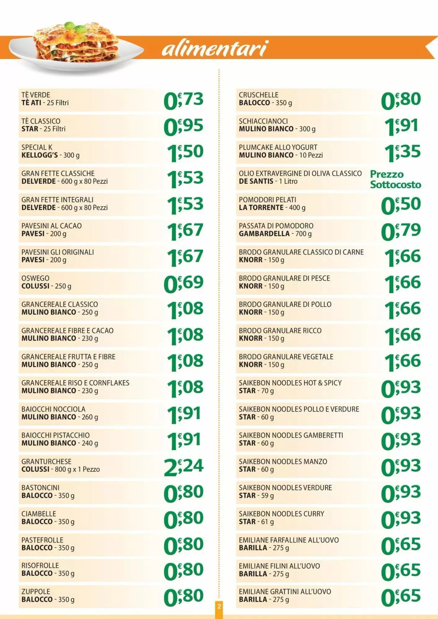 Volantino promozionale Gambardella Cash  valide dal 04/05/2026 - Pagina 2.