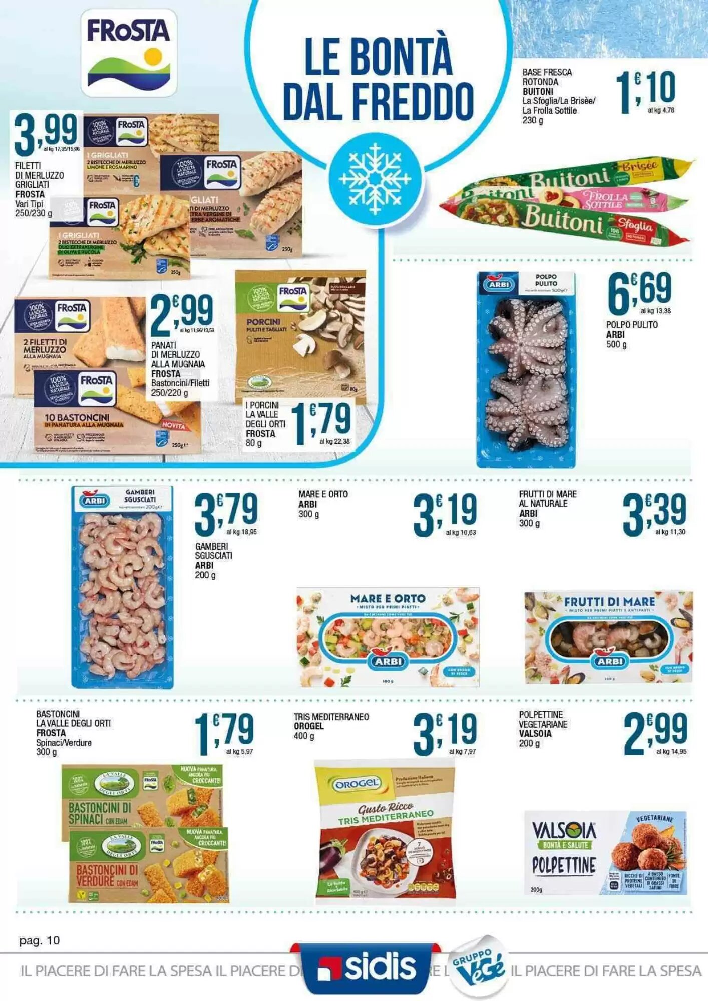 Volantino promozionale Sidis  valide dal 04/05/2026 - Pagina 10.