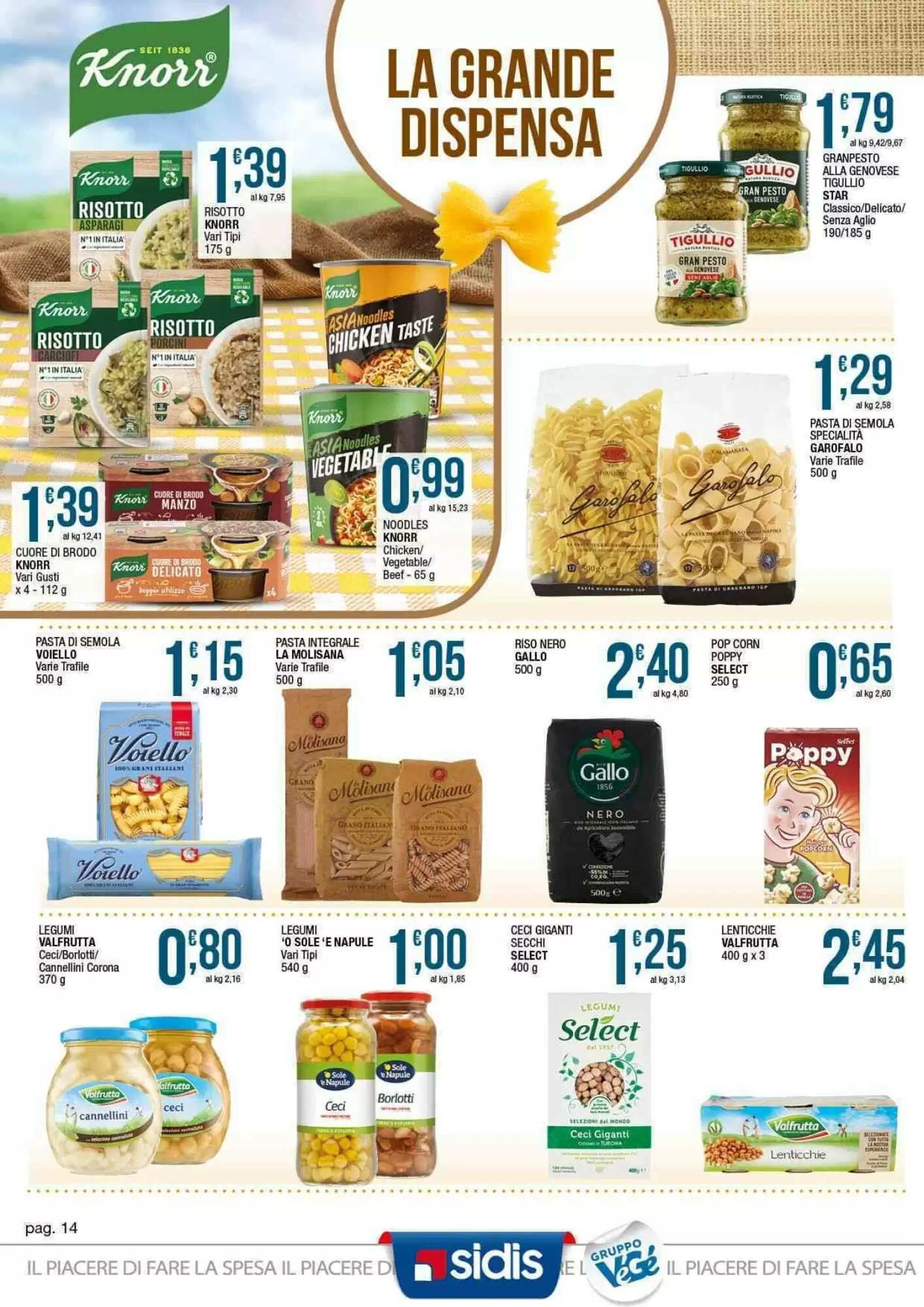 Volantino promozionale Sidis  valide dal 04/05/2026 - Pagina 14.