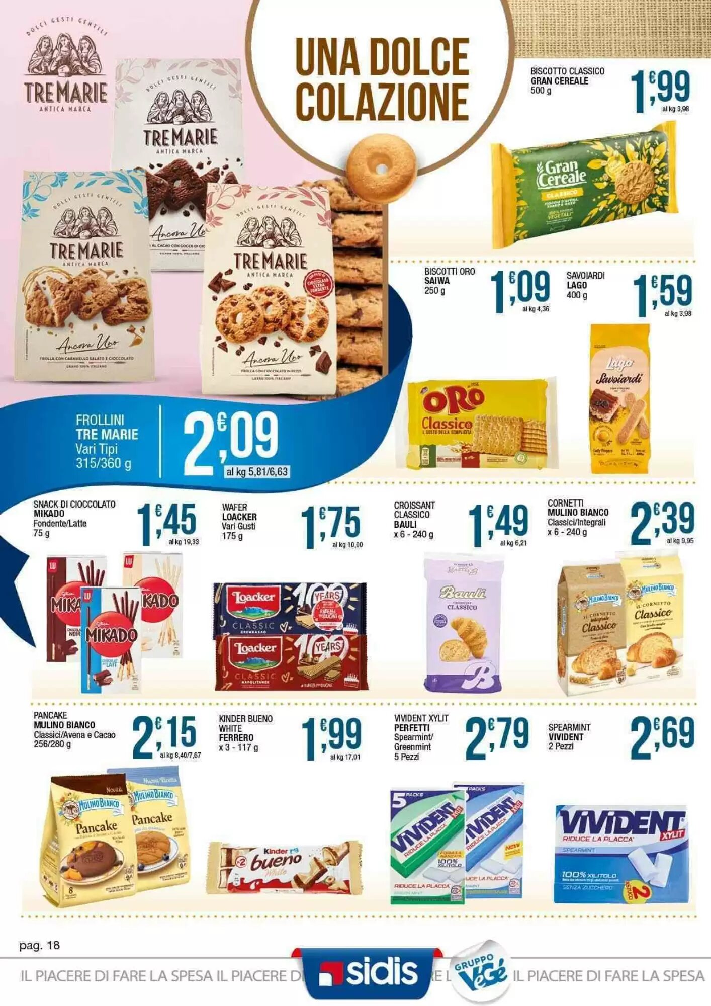 Volantino promozionale Sidis  valide dal 04/05/2026 - Pagina 18.