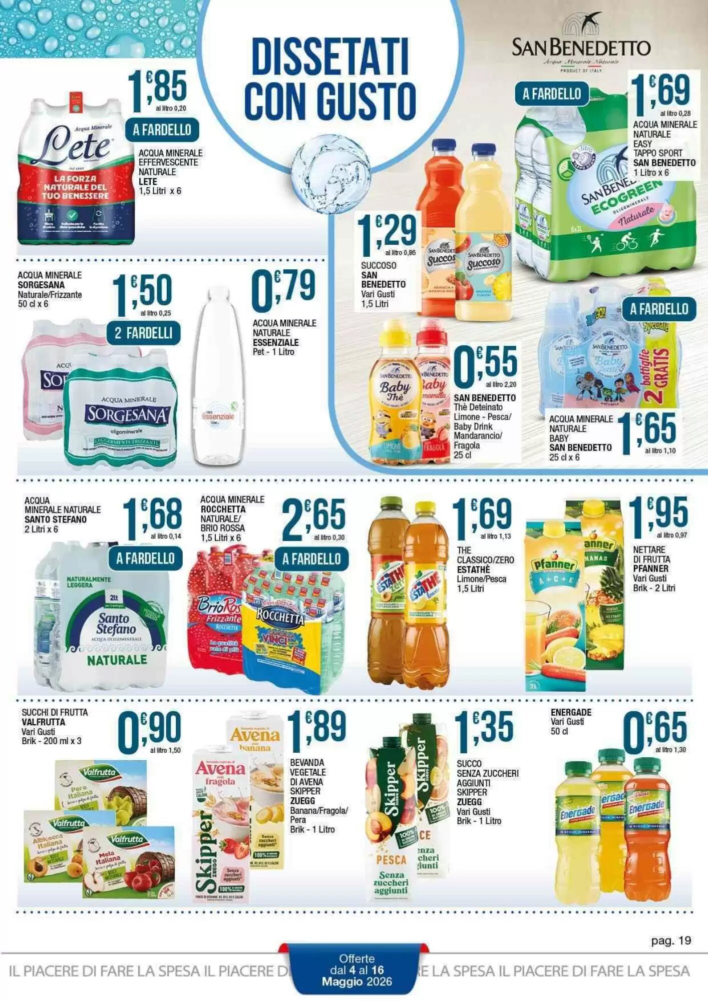 Volantino promozionale Sidis  valide dal 04/05/2026 - Pagina 19.