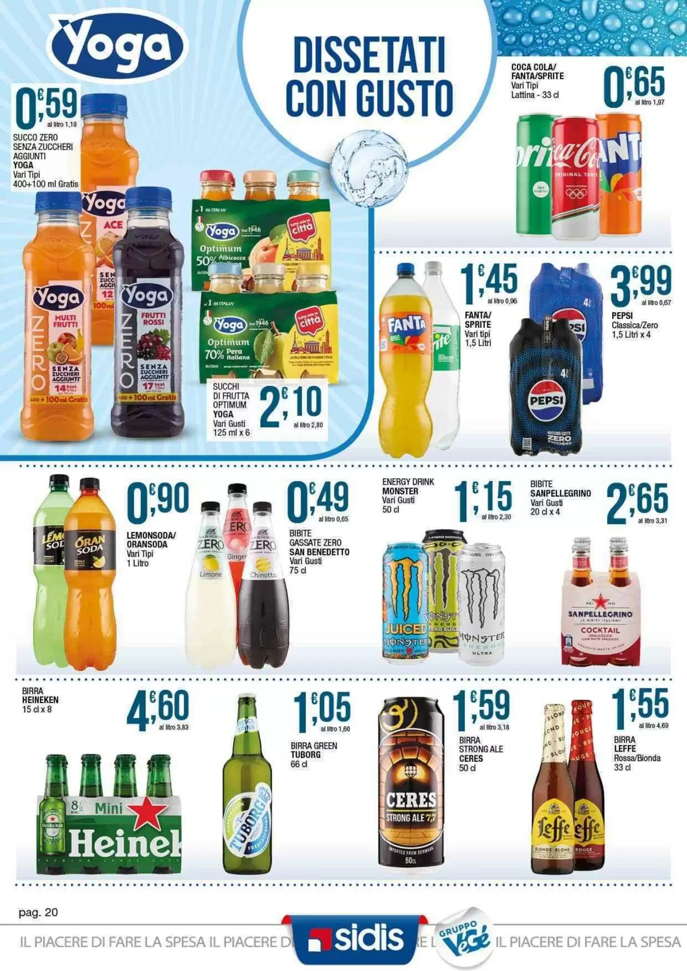 Volantino promozionale Sidis  valide dal 04/05/2026 - Pagina 20.