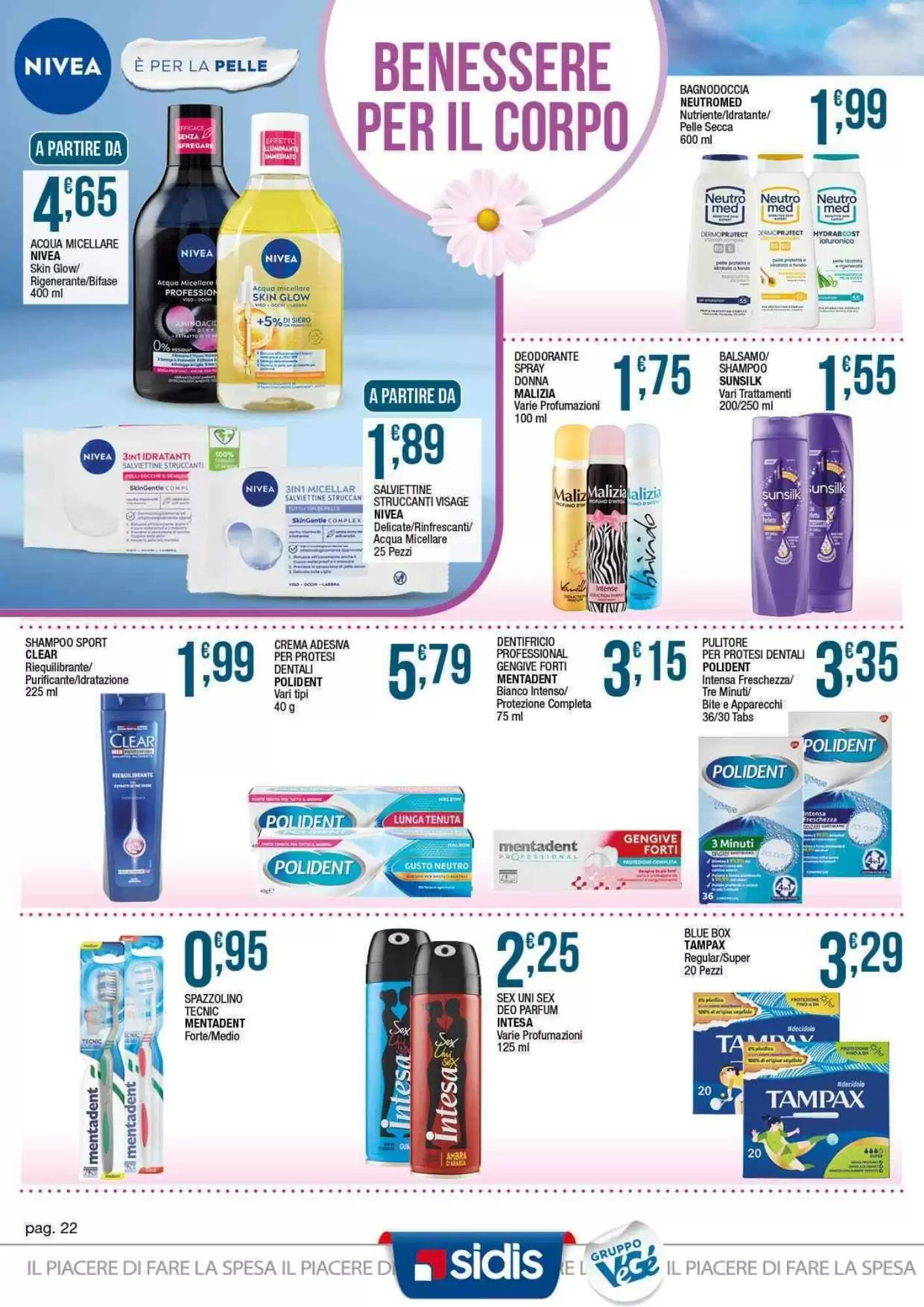 Volantino promozionale Sidis  valide dal 04/05/2026 - Pagina 22.