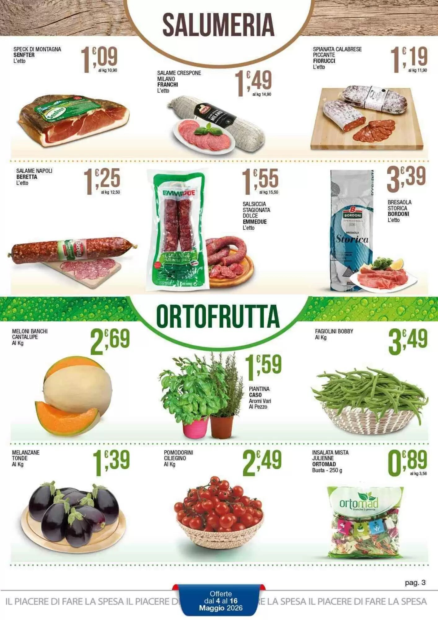 Volantino promozionale Sidis  valide dal 04/05/2026 - Pagina 3.