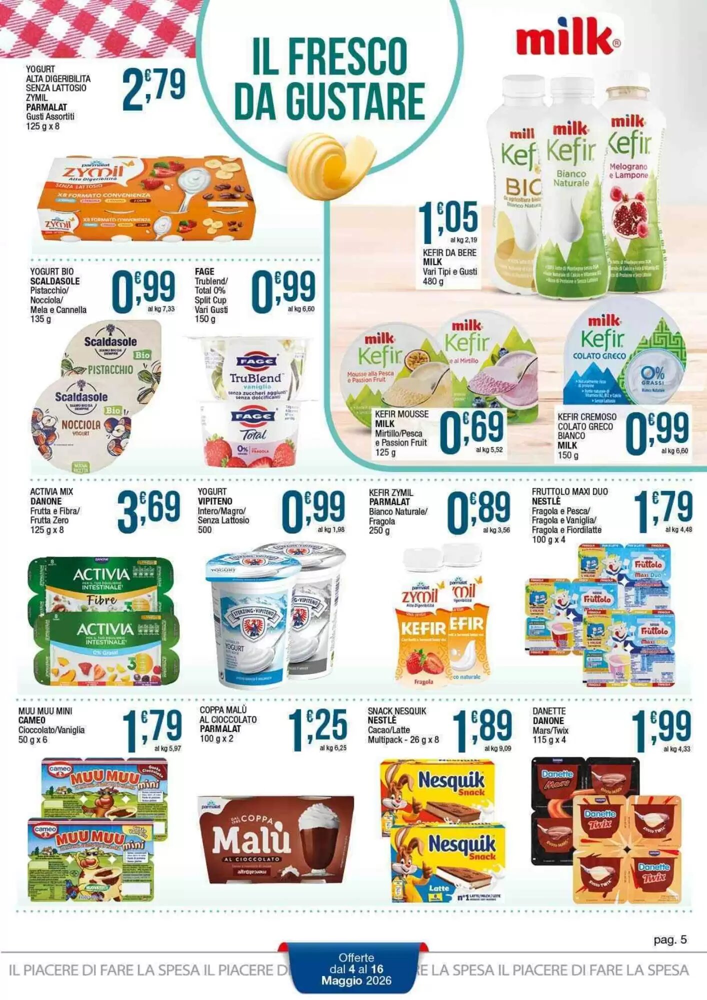 Volantino promozionale Sidis  valide dal 04/05/2026 - Pagina 5.