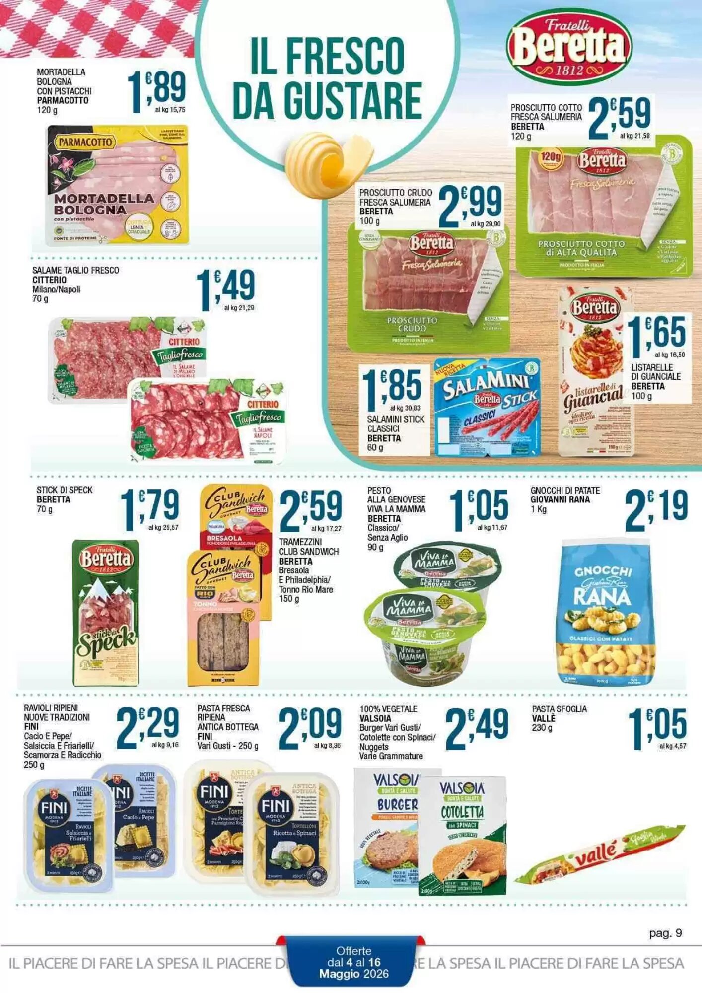 Volantino promozionale Sidis  valide dal 04/05/2026 - Pagina 9.