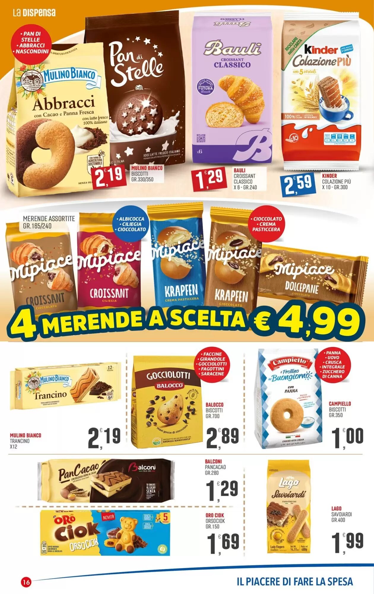 Volantino promozionale Marketpiù  valide dal 04/05/2026 - Pagina 16.
