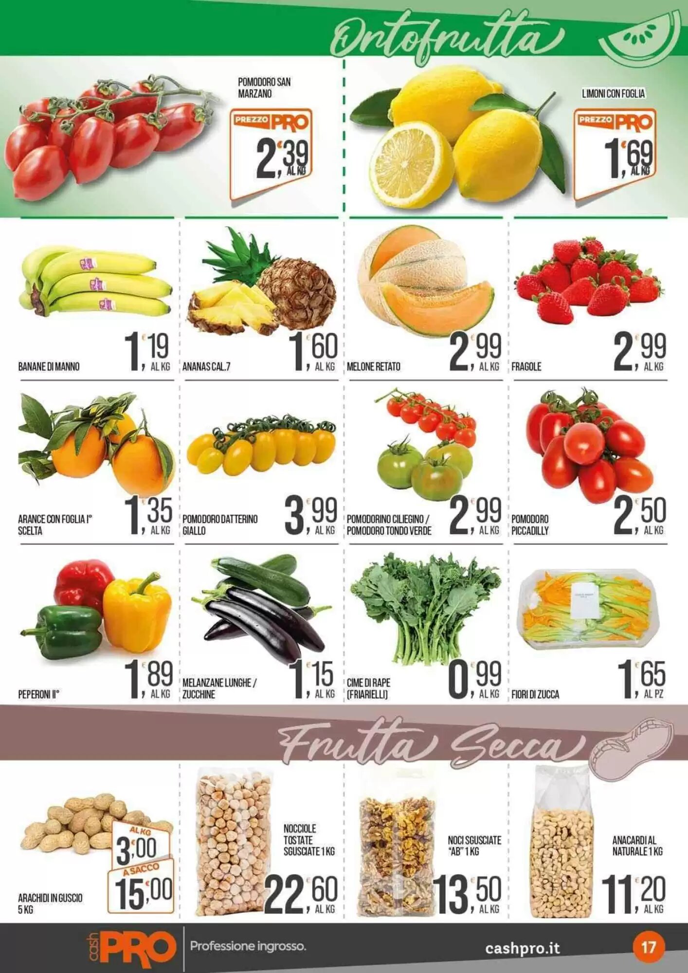 Volantino promozionale Cash pro  valide dal 04/05/2026 - Pagina 17.