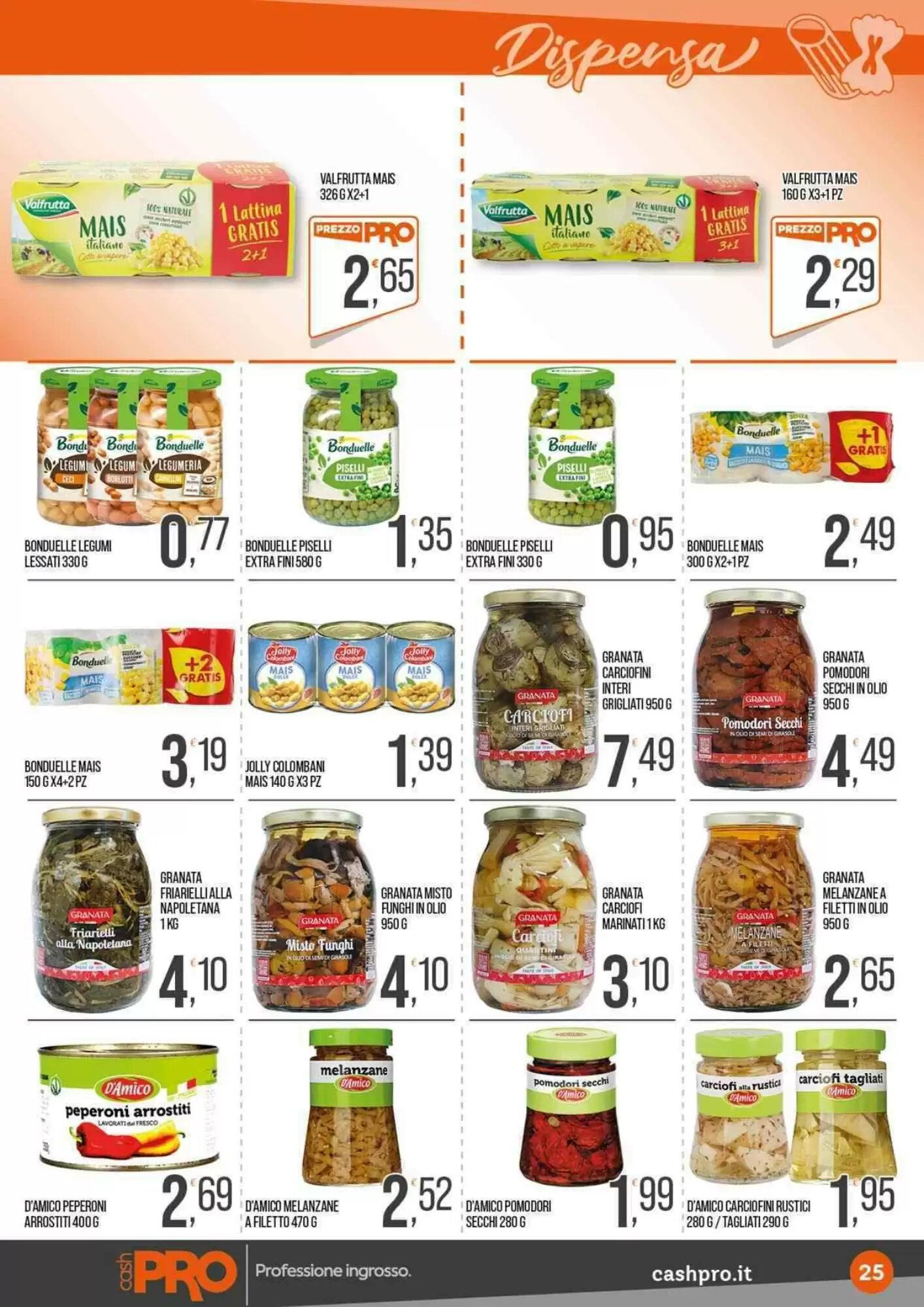 Volantino promozionale Cash pro  valide dal 04/05/2026 - Pagina 25.