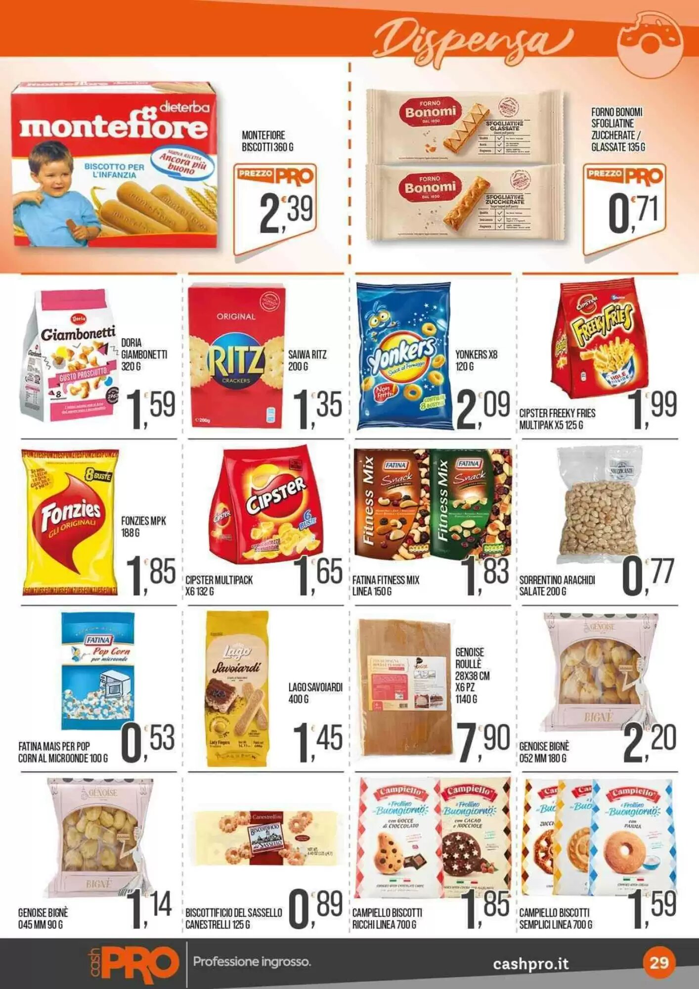 Volantino promozionale Cash pro  valide dal 04/05/2026 - Pagina 29.