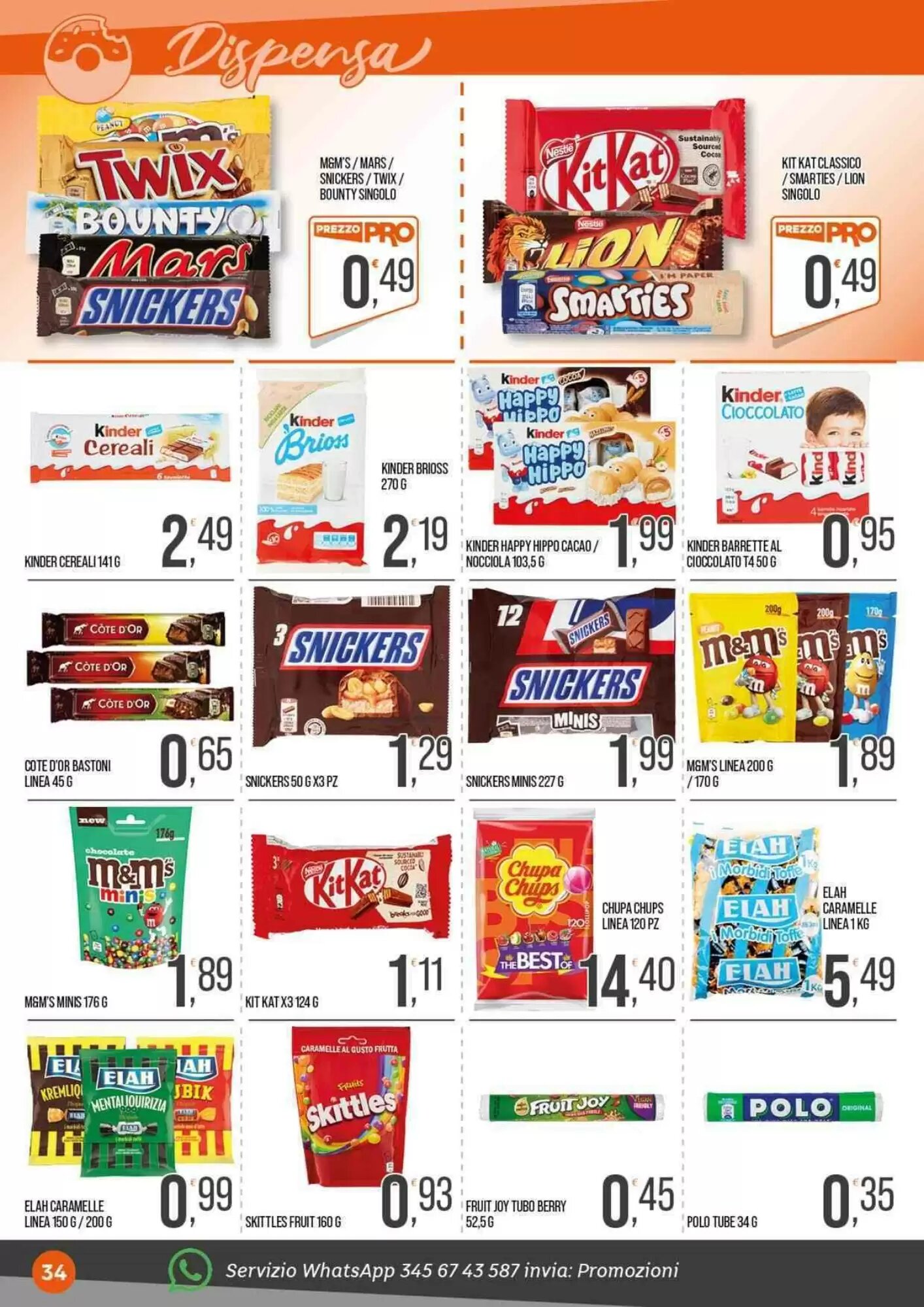 Volantino promozionale Cash pro  valide dal 04/05/2026 - Pagina 34.