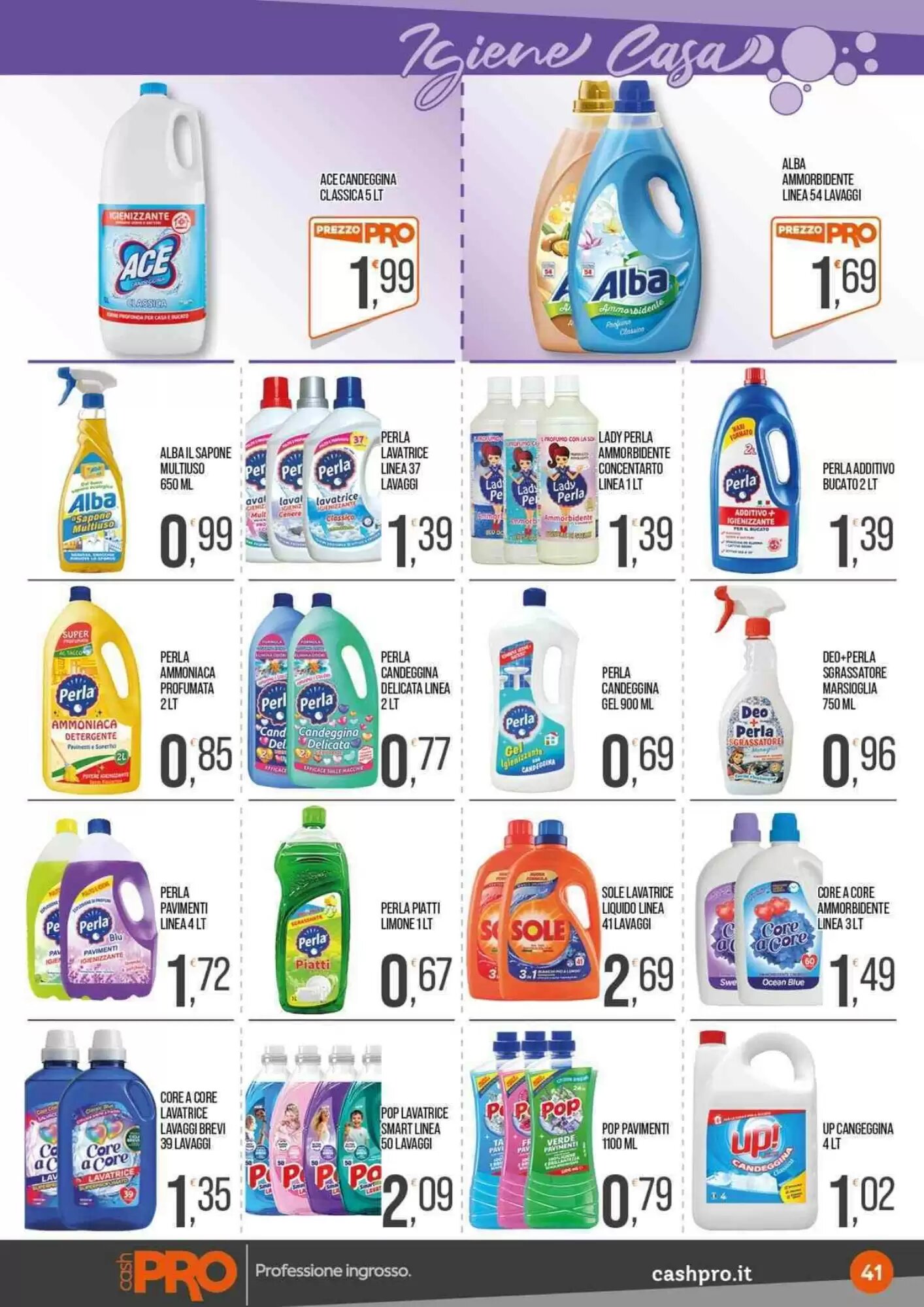 Volantino promozionale Cash pro  valide dal 04/05/2026 - Pagina 41.